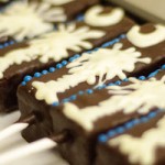 The Secret Chocolatier Custom Brownie Pop Wedding Favors