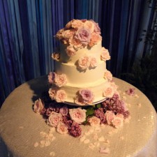 3 Layer Wedding Chocolate Wedding Cake