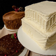 Three Wedding Cakes
