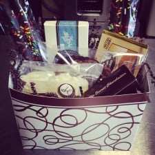 NC chocolate gift basket for conference speaker/sponsor NC chocolate gift basket for conference speaker/sponsors.