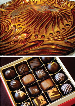 The Secret Chocolatier and Gifted Box Plate