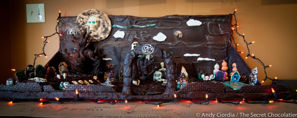 The Secret Chocolatier Halloween Diorama (Die-O-Rama)