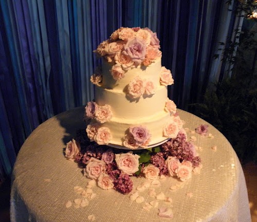 3 Layer Wedding Chocolate Wedding Cake