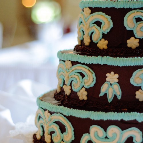 Chocolate Fudge Wedding Cake by The Secret Chocolatier (1st shot)