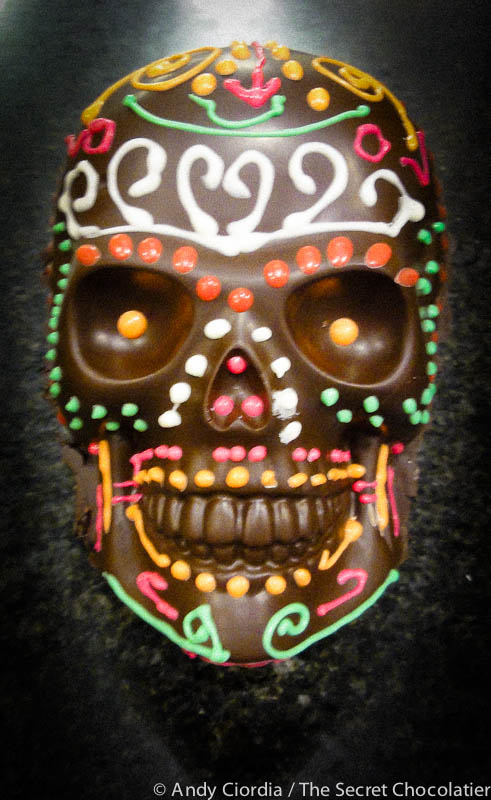 The Secret Chocolatier Chocolate Skull